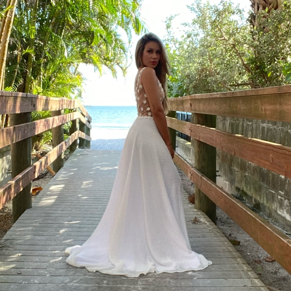 White dress